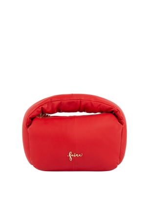 Faina Lederen handtas Dames rood