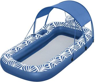 Bestway Colchoneta Hinchable Con Parasol Comfort Plush 198x112 Cm Playa Y Piscina 43732