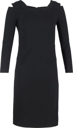 Roland Mouret midi-jurk in zwart polyester