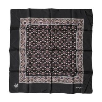 Dolce & Gabbana Pa&ntilde;uelo Cuadrado Estampado - Accessories - Hombre - Multicolor - ONE SIZE