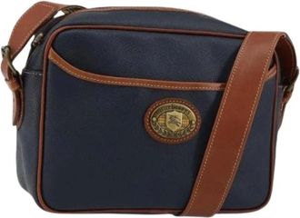 Burberry Pre-owned Cross Body Bags, female, Blue, Size: ONE SIZE Pre-owned Vintage Shoulder Bag