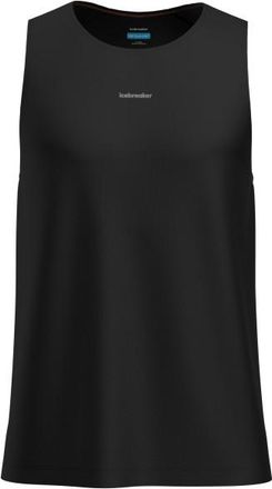 Icebreaker Merino 125 Cool-Lite Speed Tank Funktionsshirt f&uuml;r Herren | schwarz