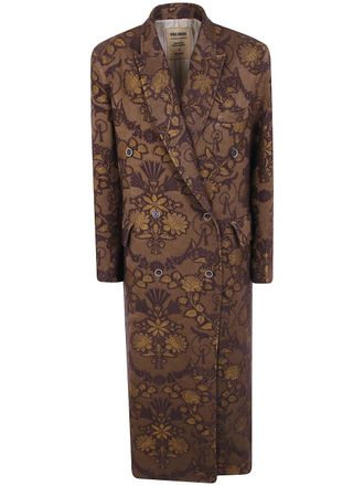 Uma Wang Coat Wool Blend Camelot