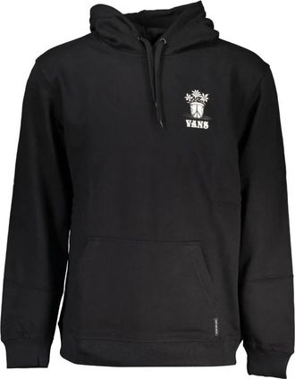 Vans Hoodie Zwart Lange Mouw Logo Print - Heren - Hoodies - Zwart - S - Hoodies & sweatvesten