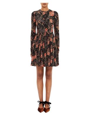 Ulla Johnson Bendetta Mini Dress In Night Lily