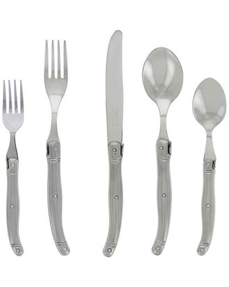French Home Laguiole 20Pc Stainless Steel Flatware Set