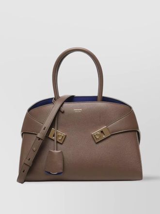 Ferragamo the hug bag small leather shoulder bag
