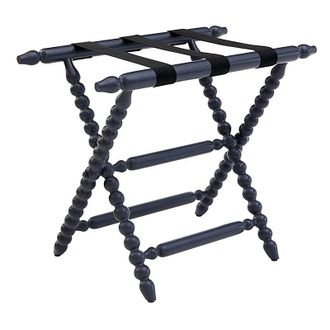 Ballard Designs Dover Luggage Rack - Navy - Ballard Designs