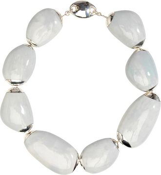 Dinosaur Designs Rock Choker Necklace - Off White - One Size