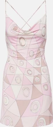 Pucci Occhi jersey minidress