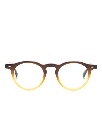 Oliver Peoples Occhiali tondi - Marrone