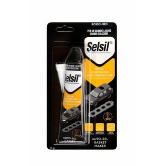 OEM 12 X Selsil Silicona De Alta Temperatura Sht-85 Rojo 85 G