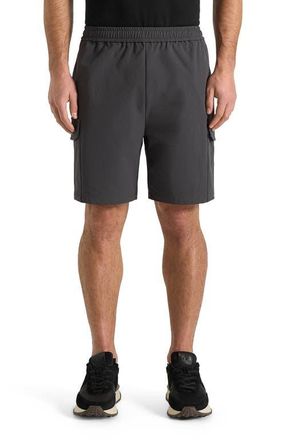 Mani&egrave;re De Voir Dimitri Technical Cargo Shorts in Grey at Nordstrom, Size X-Large