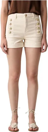 Vicolo Mujer, Pantalones cortos, Beige, Talla: XL