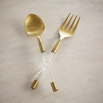 Ballard Designs Clarissa Acrylic Serving Set - Ballard Designs