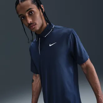 Nike Mens Tour Dri-FIT Golf Polo in Blue | FZ7497-410