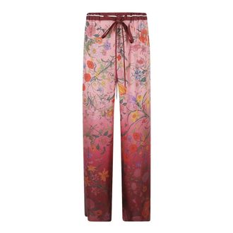 Gucci Dames, Broeken, Roze, Maat: XS Zijde