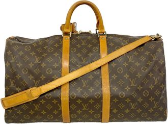 Louis Vuitton Brown Boston Bag (Pre-Owned)
