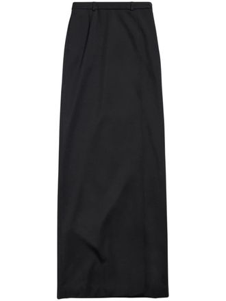 Balenciaga wol midi rok
