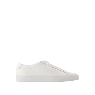 Common Projects Zapatillas Bajas de Cuero Blanco - Shoes - Hombre - Blanco - 41 EU