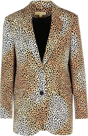 Michael Kors Michael Michael Kors Brown Polyester Blazer