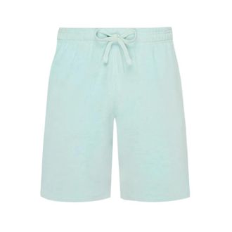 Vilebrequin Bolide Terry Bermuda Shorts - Heren - Korte broeken - Groen - Maat: M Katoen