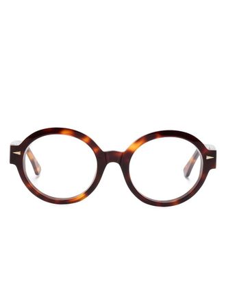 Ahlem Rue du Soleil glasses - unisex - Acetate - One Size - Brown