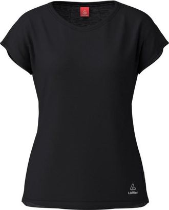 LOEFFLER Loose Shirt Merino Merinounterw&auml;sche f&uuml;r Damen | schwarz
