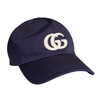 Gucci Accessoires, unisex, Blauw, L, Caps
