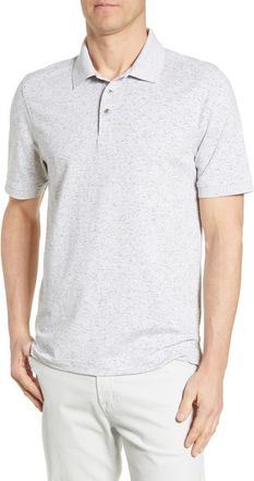 Cutter & Buck Advantage Space Dye Jersey Polo in Elemental Grey at Nordstrom, Size Xxx-Large
