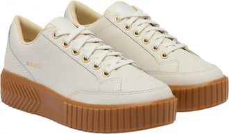 Sorel Womens Ona Ave Low Sneaker In Chalk / Gum
