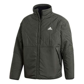 adidas Reversible BOA Padded Jacket Black Dark Grey GF0052