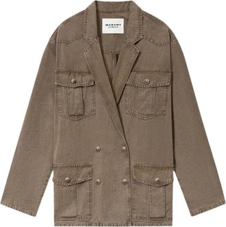 Isabel Marant Nevala-Gb - Dames - Zomerjassen - Bruin - 2XS - Jassen