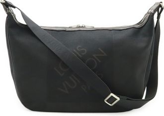 Louis Vuitton Black Noir Damier Geant Shoulder Bag (Pre-Owned)