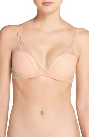 Chantelle Festivite Underwire Contour Bra in Nude Blush at Nordstrom, Size 32F