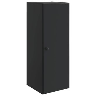 vidaXL Armario De Pared 33 X 34,5 X 90 Cm Madera De Ingenier&iacute;a Negro Vidaxl