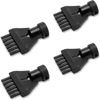 OEM Set Di 4 Spazzole Per Fessure Originali, Adatte Per Pulitori A Vapore K&auml;rcher Sc Easyfix E Deluxe, Colore Nero
