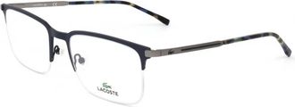 Lacoste Matte Blue Brillenmontuur - unisex - Brillen - Blauw - 57 MM - Accessoires