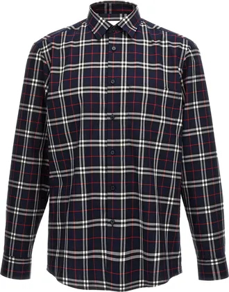 Burberry Mens Check Shirt