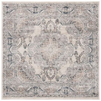 Safavieh Alfombra beige / gris 160 x 160 cm