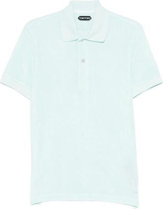 Tom Ford Heren, Tops, Blauw, Maat: L Katoen