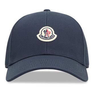 Moncler Hats & Caps, male, Blue, ONE SIZE, Baseball Cap