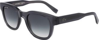 Lacoste L6023S 035 Mens Sunglasses Grey Size 49
