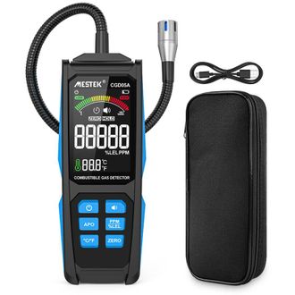 OEM Detector Port&aacute;til De Fugas De Gas Combustible, Comprobador De Fugas De Gas Natural, Analizador Port&aacute;til De Concentraci&oacute;n De Gas, Con Prueba De Tempera