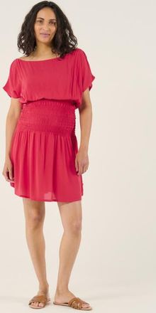 Cache Coeur Maternity and Nursing Short Smock Dress Carmen in Raspberry at Nordstrom, Size X-Large
