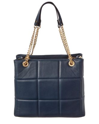 Persaman New York Briella Quilted Leather Tote