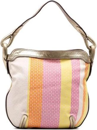 Loewe Pre-owned Shoulder Bags, female, Multicolor, Size: ONE SIZE Pre-owned Leather Shoulder Bag