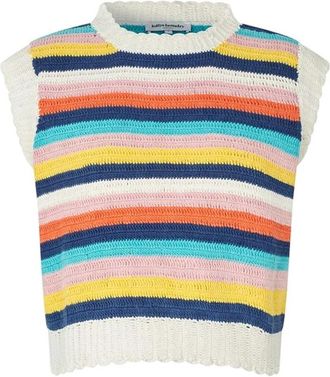 Lollys Laundry Mouwloze Truien - Dames - Ronde hals truien - Veelkleurig - M - Truien & Vesten