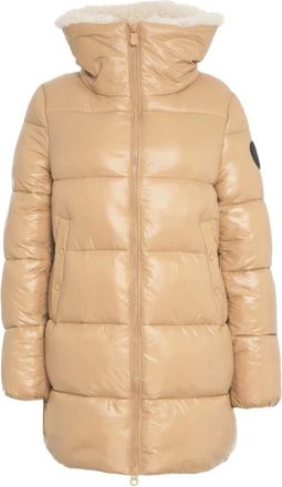 Save The Duck Jassen, Dames, Beige, XL, Nylon, Bonita Coat
