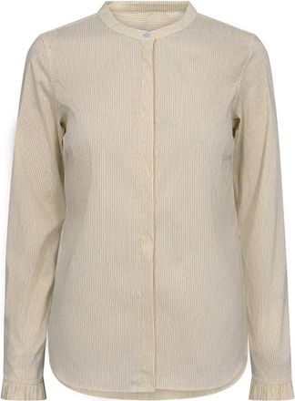 Mos Mosh Shirts - Dames - Overhemden - Beige - S - Overhemden